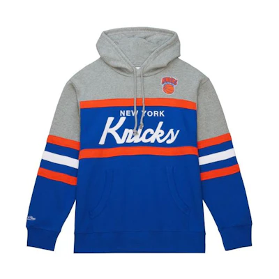 Mitchell Ness Mitchell & Ness New York Knicks Hoodie Blue Red Unisex FNNP3417-NYE74JERRYRD