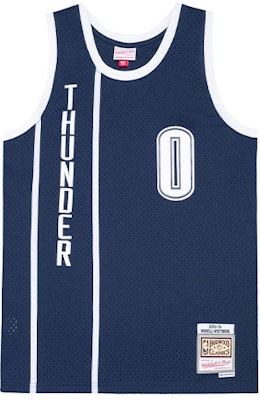 ミッチェル&ネス OKCサンダー NBA 15-16 ウエストブルック #0 レトロ ジャージ ネイビー SMJY4176-OCT15RWSASBL Order ミッチェル&ネス OKCサンダー NBA 15-16 ウエストブルック #0 レトロ ジャージ ネイビー SMJY4176-OCT15RWSASBL