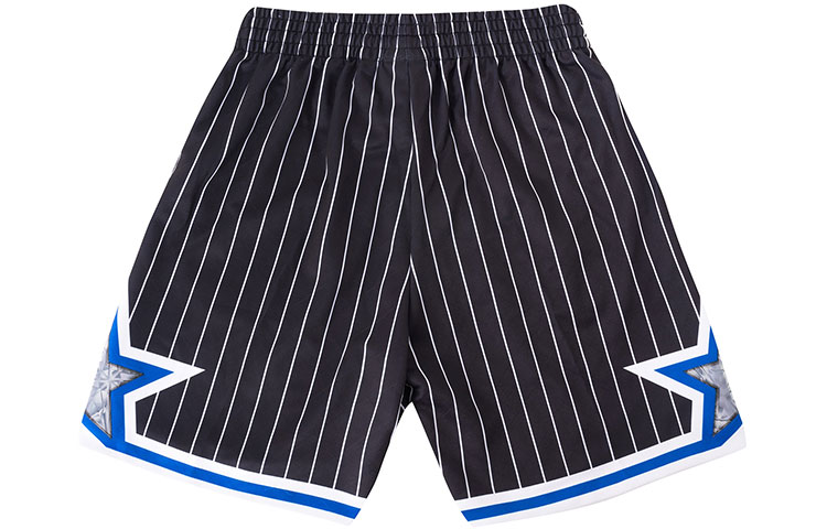Lookbook ミッチェル＆ネス オーランドマジック 75周年 レトロストライプショーツ ブラック SMSH1200-OMA94PPPBLCK