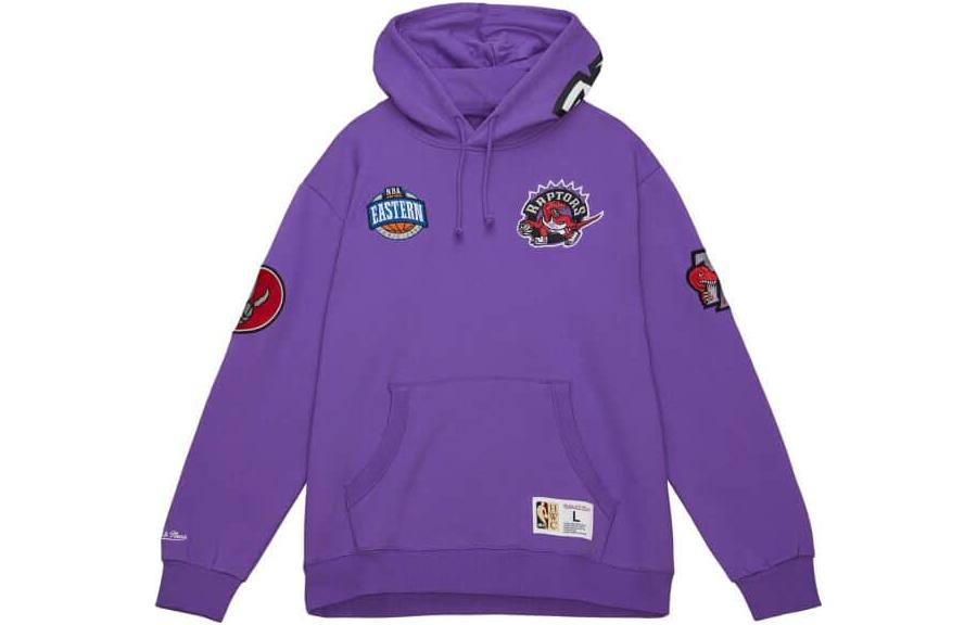 Mitchell Ness Mitchell & Ness Patterned Button-Up Crewneck Jacket White OJBF4986-CAVYYPPPWHIT