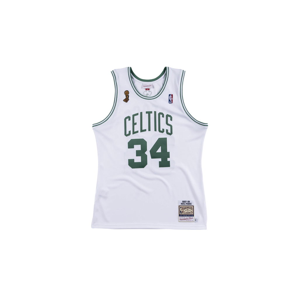 Mitchell Ness Mitchell & Ness Paul Pierce #34 Celtics 07-08 Jersey White Basketball Tank. AJY4AC18059-BCEWHIT07PPI