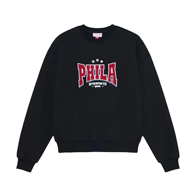 Mitchell Ness Mitchell & Ness Philadelphia 76ers Fleece Hoodie Winter Sweatshirt Blue FPHDAJ19033-P76ROYA