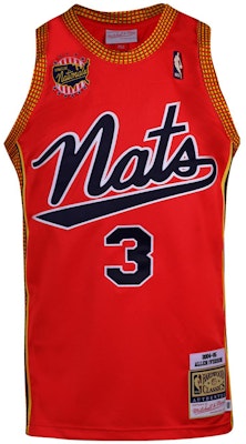 Mitchell Ness Mitchell & Ness Philadelphia 76ers Iverson #3 04-05 Retro Basketball Jersey Red. AJY44485-P7604AIVLTRD Buy Mitchell Ness Mitchell & Ness Philadelphia 76ers Iverson #3 04-05 Retro Basketball Jersey Red. AJY44485-P7604AIVLTRD