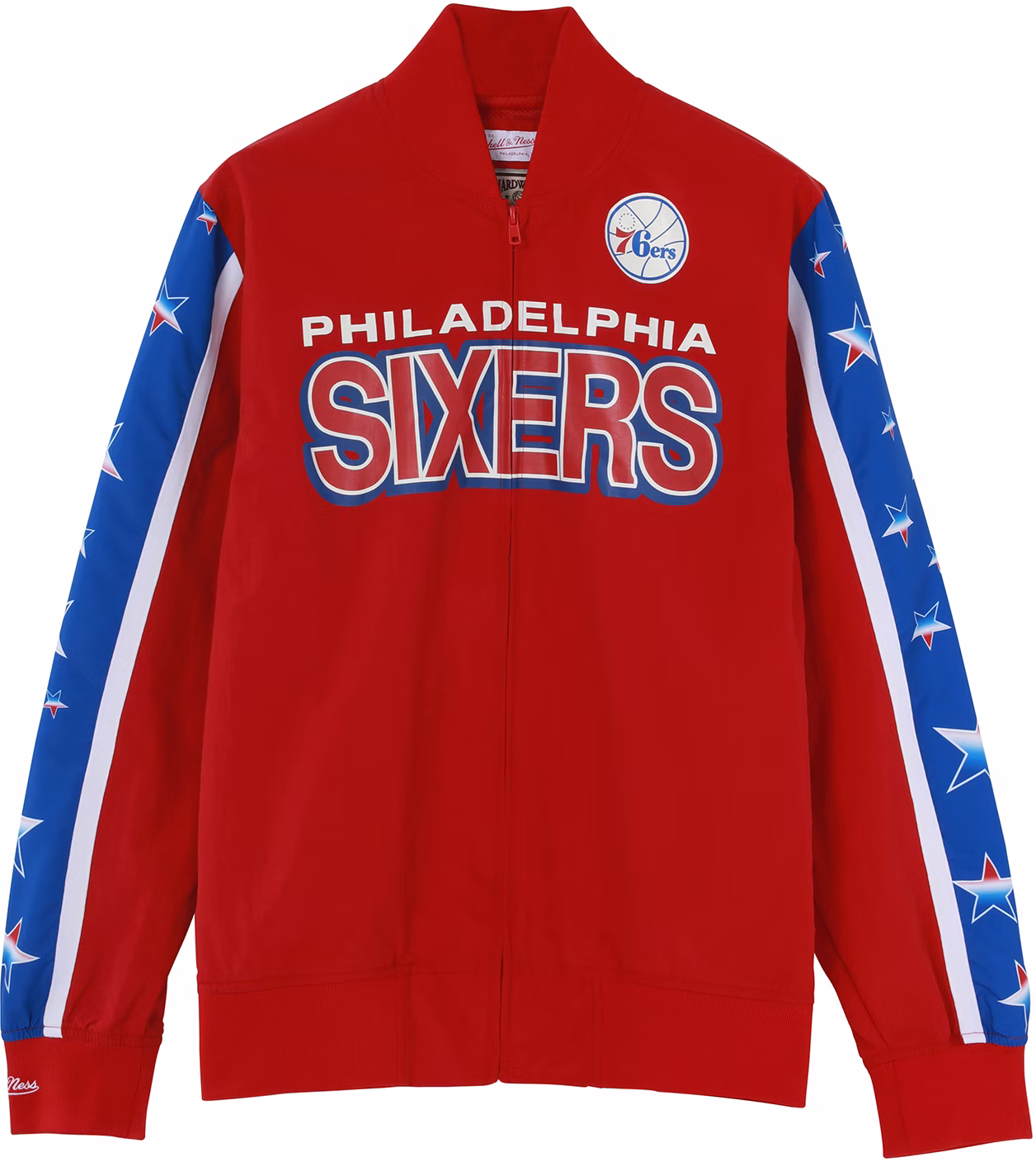 mitchell-ness-mitchell-and-ness-philadelphia-76ers-retro-patchwork-basketball-jacket-red-unisex-wujkmg-18067-p76-scar