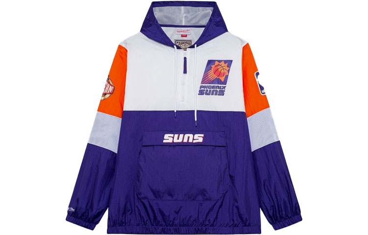 Mitchell Ness Mitchell & Ness Phoenix Suns Unisex Logo Print Pullover Hoodie FPHD1040-PSUYYPPPGHPR