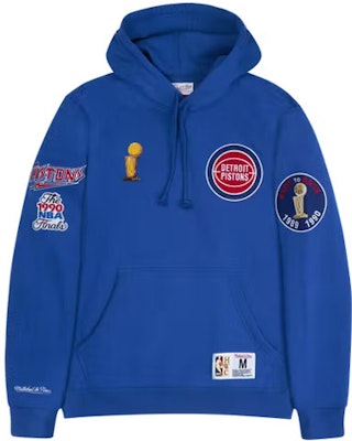 Mitchell Ness Mitchell & Ness Pistons Retro City Champion Hoodie Blue Unisex Embroidered Logo. FPHD3236-DPIYYPPPROYA Buy Mitchell Ness Mitchell & Ness Pistons Retro City Champion Hoodie Blue Unisex Embroidered Logo. FPHD3236-DPIYYPPPROYA