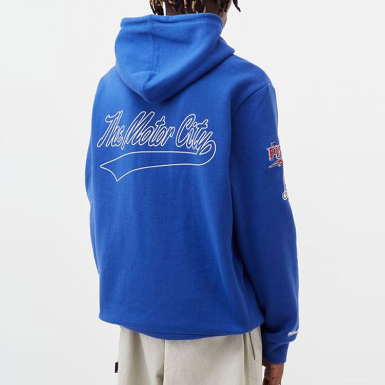 Purchase ミッチェル&ネス ピストンズ レトロシティ チャンピオン刺繍ロゴフーディーブルー ユニセックス FPHD3236-DPIYYPPPROYA