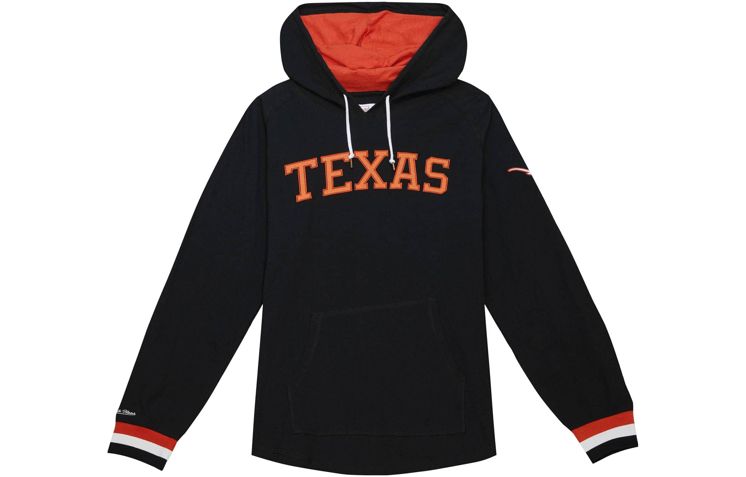 Mitchell Ness Mitchell & Ness Plain Letter Print Hoodie Black THOD4999-UTAYYPPPBLCK