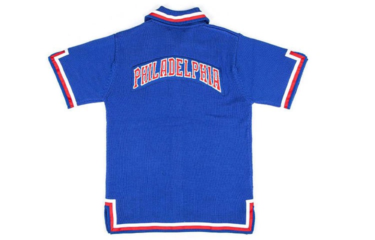 Lookbook ミッチェル＆ネス プレイヤーエディション ブルーカーディガン セーター NNSSEY18118-P76ROYA82