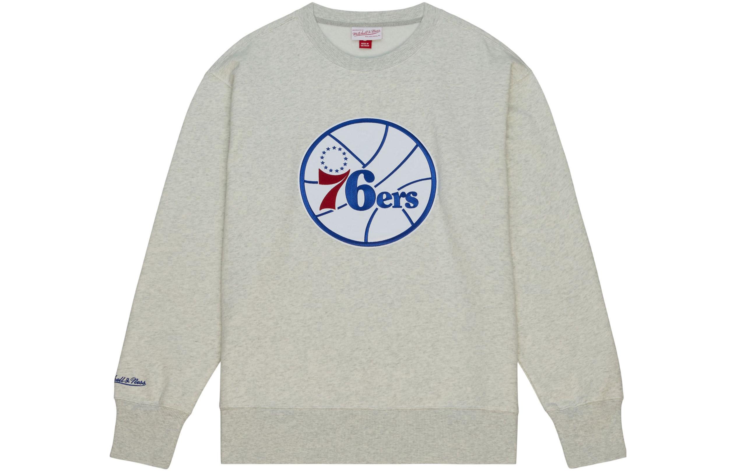 Mitchell Ness Mitchell & Ness Playoff Win 20 Crew Philadelphia Eagles Green Sweatshirt Men FCPO6736-PEAYYPPPGNHT