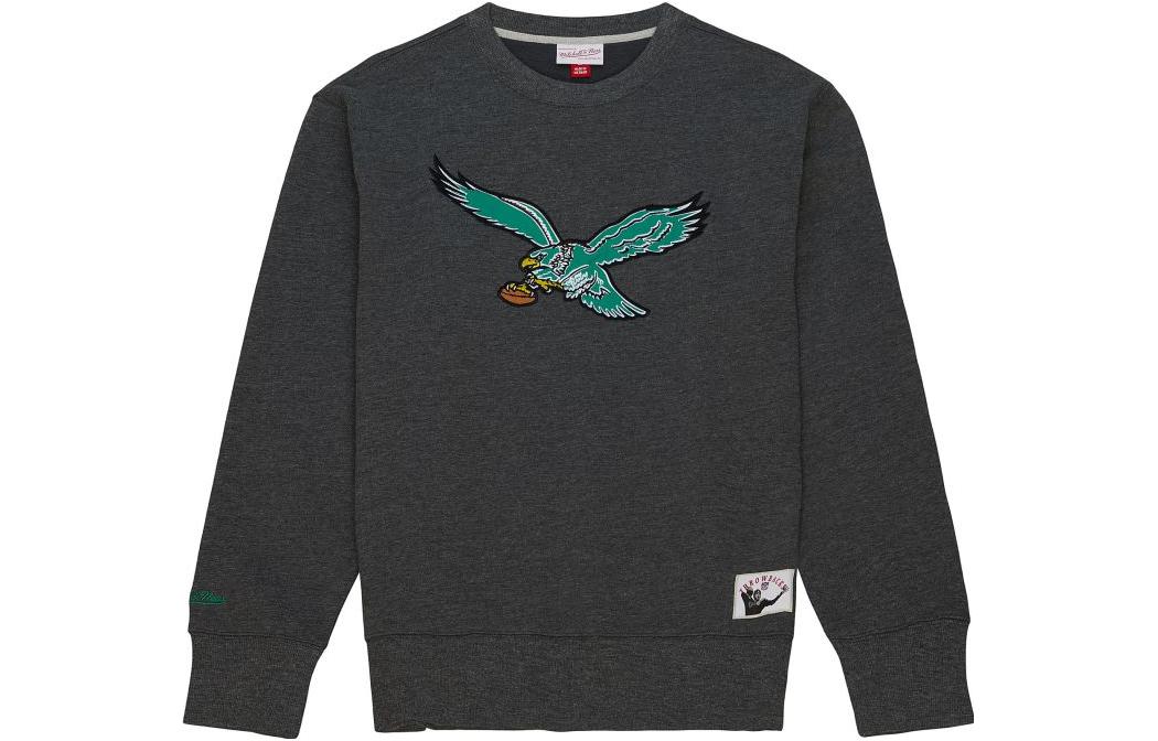 Mitchell Ness Mitchell & Ness Playoff Win 20 Crew Vintage Phillies Gray Sweatshirt Men FCPO6736-PPHYYPPPGYHT