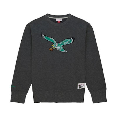 Mitchell Ness Mitchell & Ness Playoff Win 20 Crew Vintage Phillies Gray Sweatshirt Men FCPO6736-PPHYYPPPGYHT