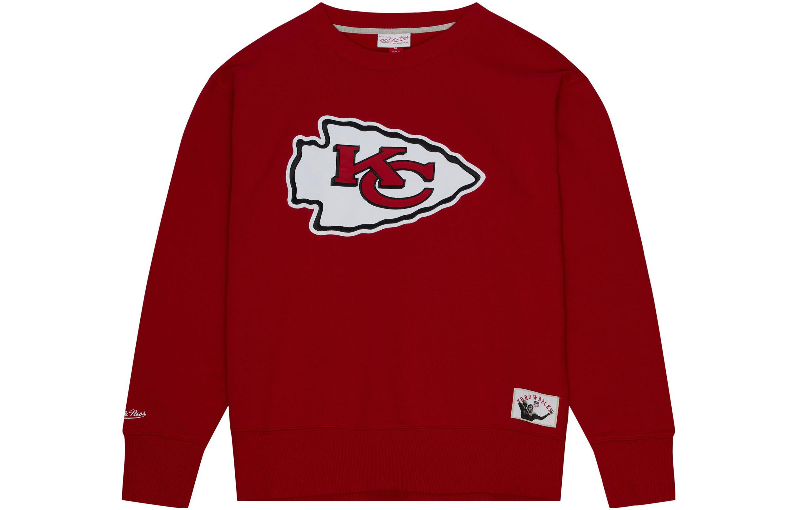 Mitchell Ness Mitchell & Ness Playoff Win 20 Philadelphia 76ers Crewneck Sweatshirt Grey FCPO6736-P76YYPPPBKHT