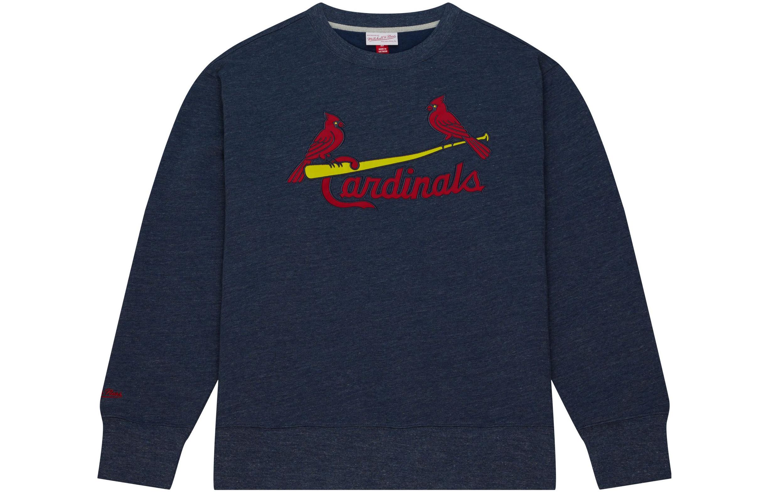 Mitchell Ness Mitchell & Ness Playoff Win 20 Vintage Kansas City Chiefs Crewneck Sweater White FCPO6736-KCCYYPPPGYHT