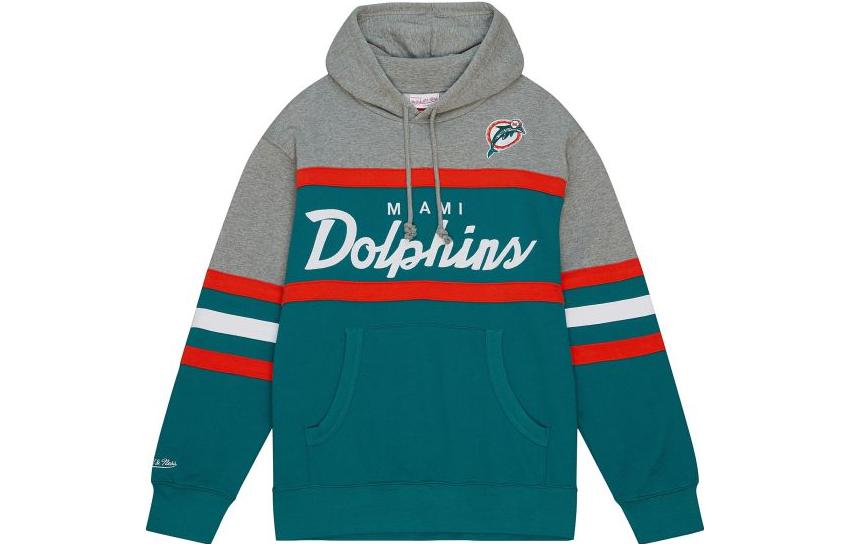 Mitchell Ness Mitchell & Ness Printed Crewneck Long Sleeve Sweatshirt Blue - FCPO6736-NYIYYPPRYHT