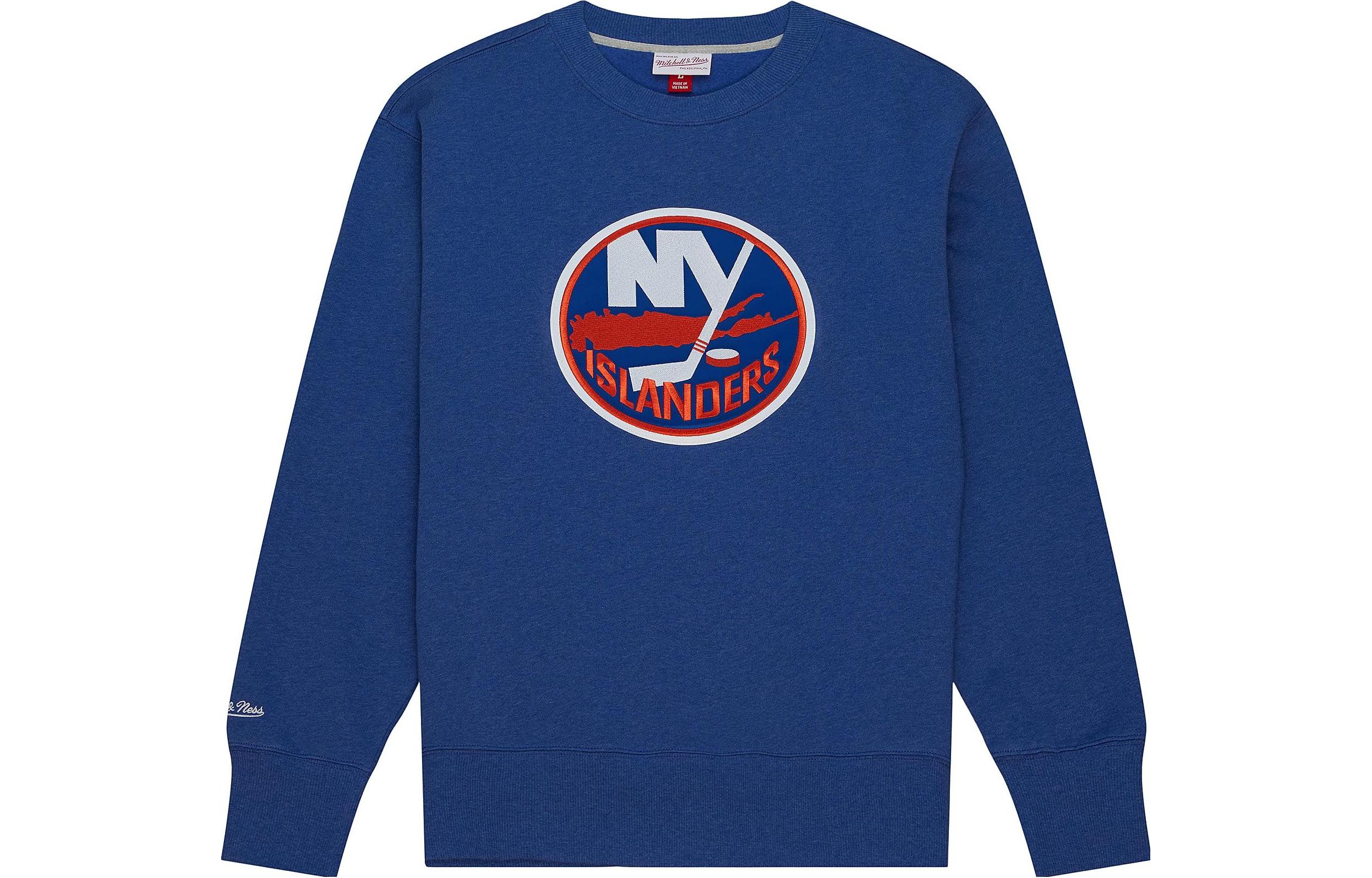 Mitchell Ness Mitchell & Ness Printed Hoodie Black Long-Sleeve Pullover FPHD4771-MBUYYPPPBLCK