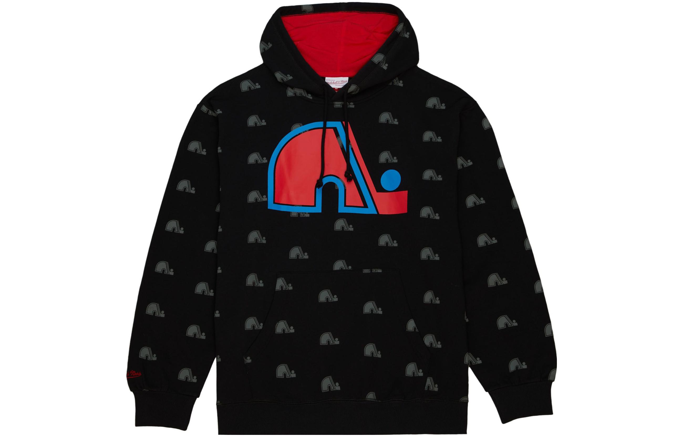 Mitchell Ness Mitchell & Ness Printed Pullover Hoodie Black () FPHD5901-DBRYYPPPBLCK