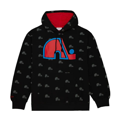 Mitchell Ness Mitchell & Ness Printed Pullover Hoodie Black () FPHD5901-DBRYYPPPBLCK