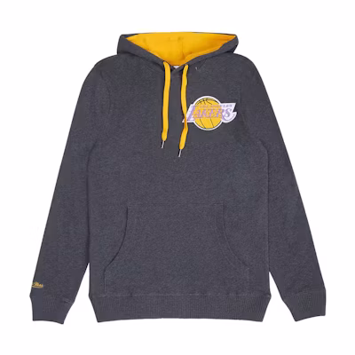 Mitchell Ness Mitchell & Ness Pullover Letter Print Hoodie Unisex Black FPHDBW18063-P76BLCK