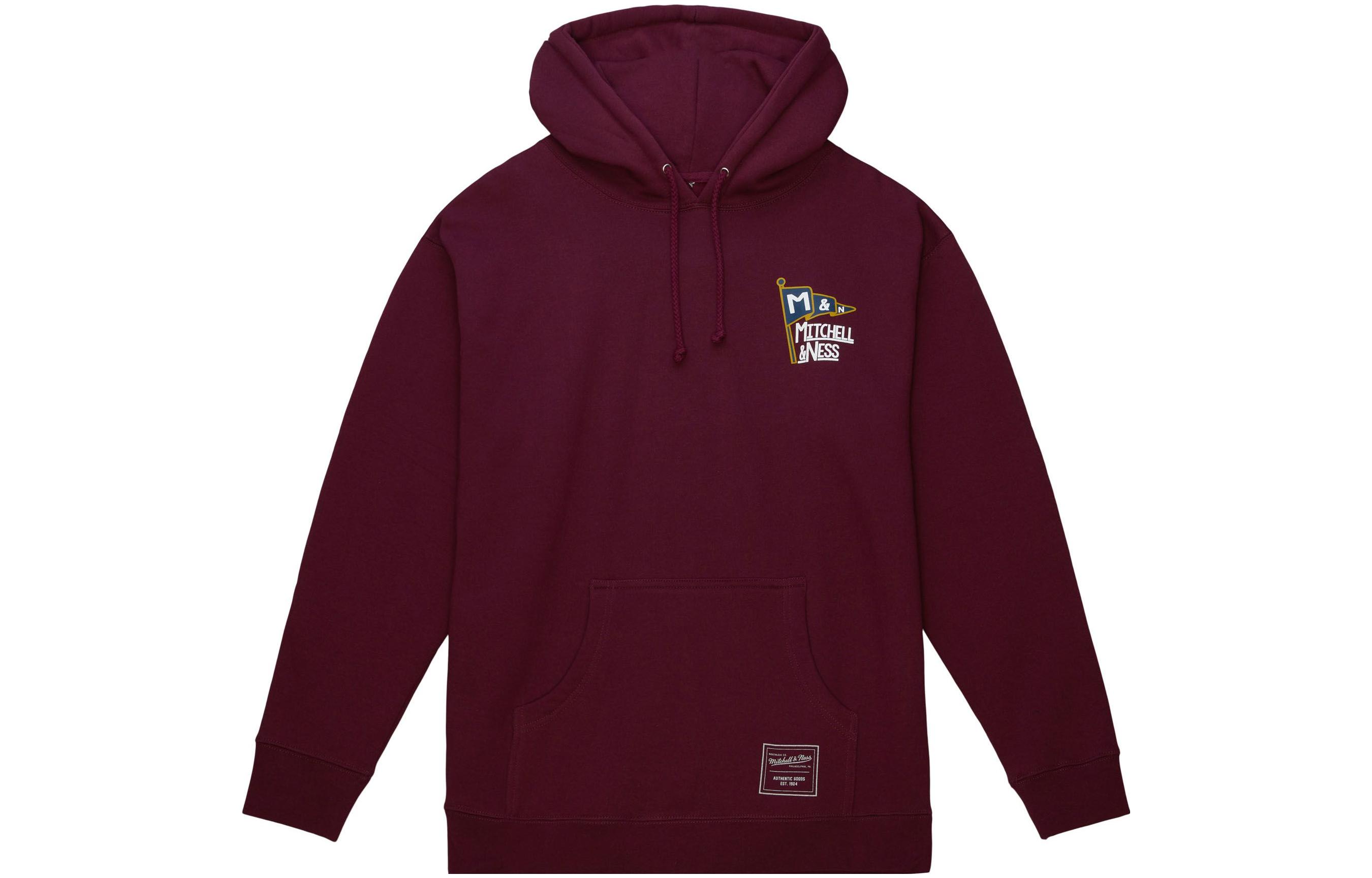 Mitchell Ness Mitchell & Ness Purple Letter Print Patchwork Long Sleeve Jacket OJBF1178-UJAYYPPPPURP