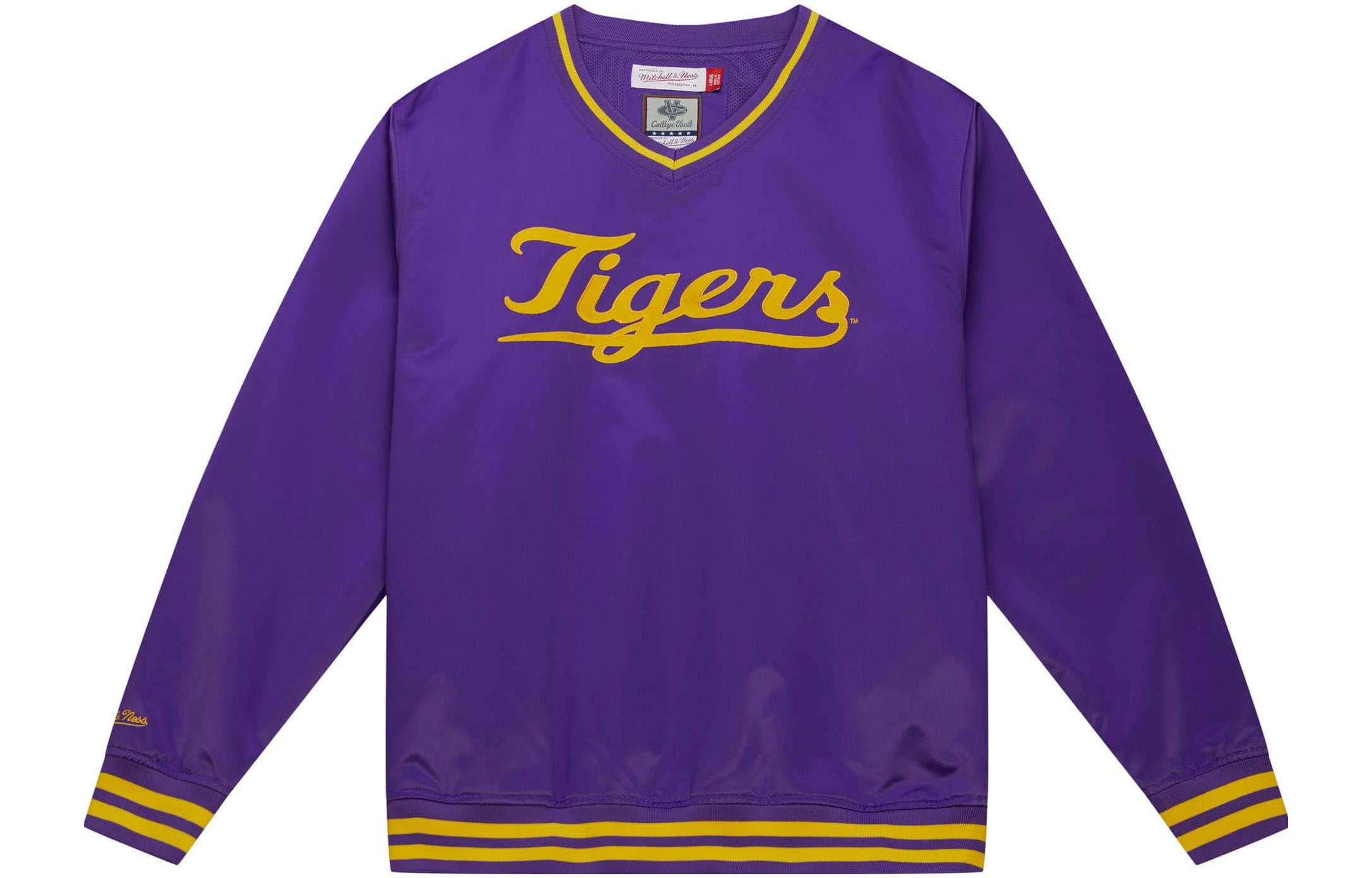 Mitchell Ness Mitchell & Ness Raptors Letter Print Hoodie Unisex Purple FPHD4779-TRAYYPPPPURP