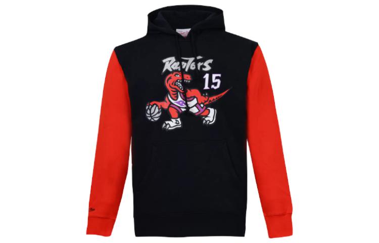 Mitchell Ness Mitchell & Ness Red Alphabet Print Hoodie FPHDSC19029-DRWBKRD
