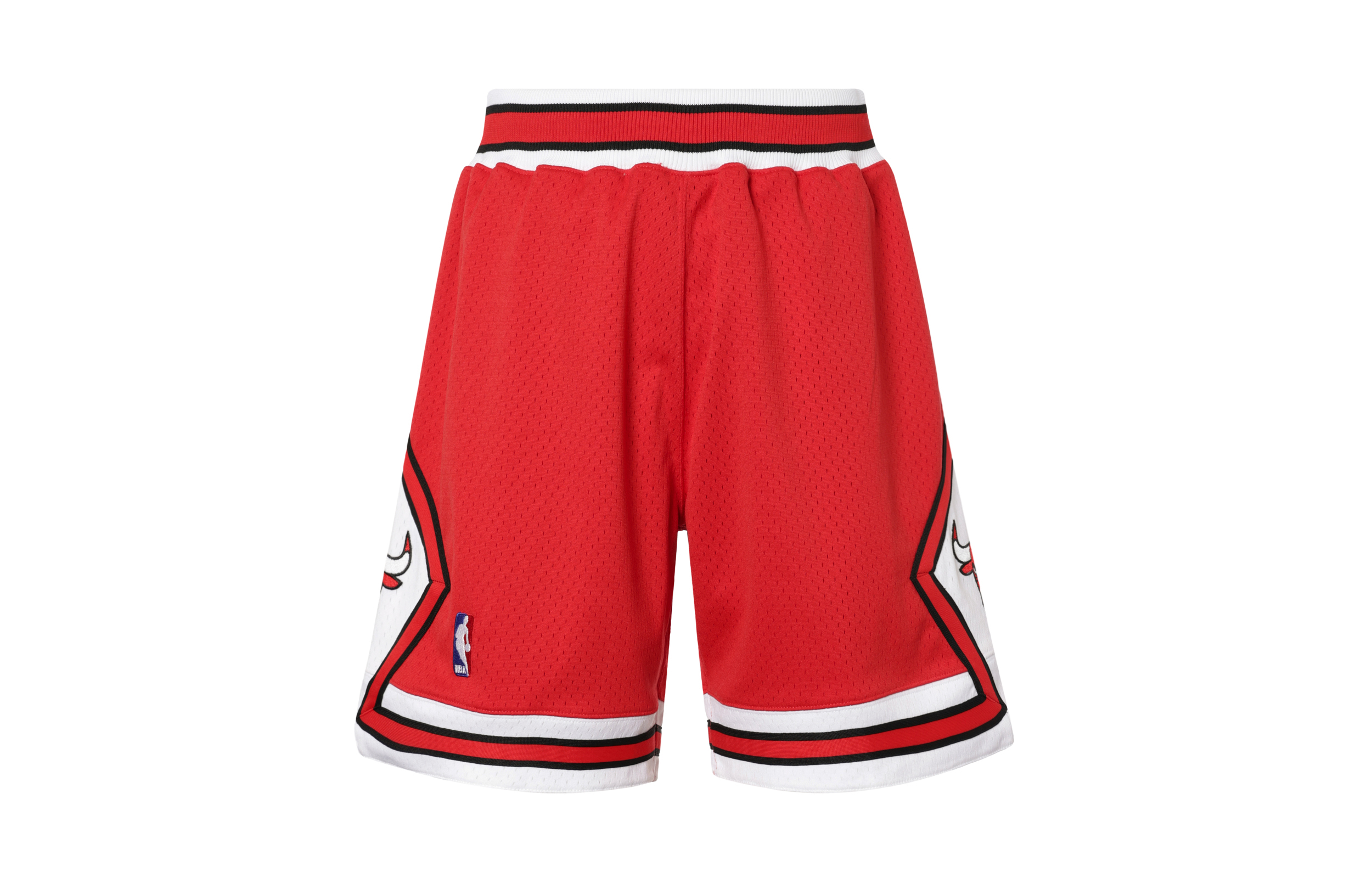 Mitchell Ness Mitchell & Ness Red Chicago Bulls 97 Premium Basketball Shorts for Men 369P-3B5-97CBU
