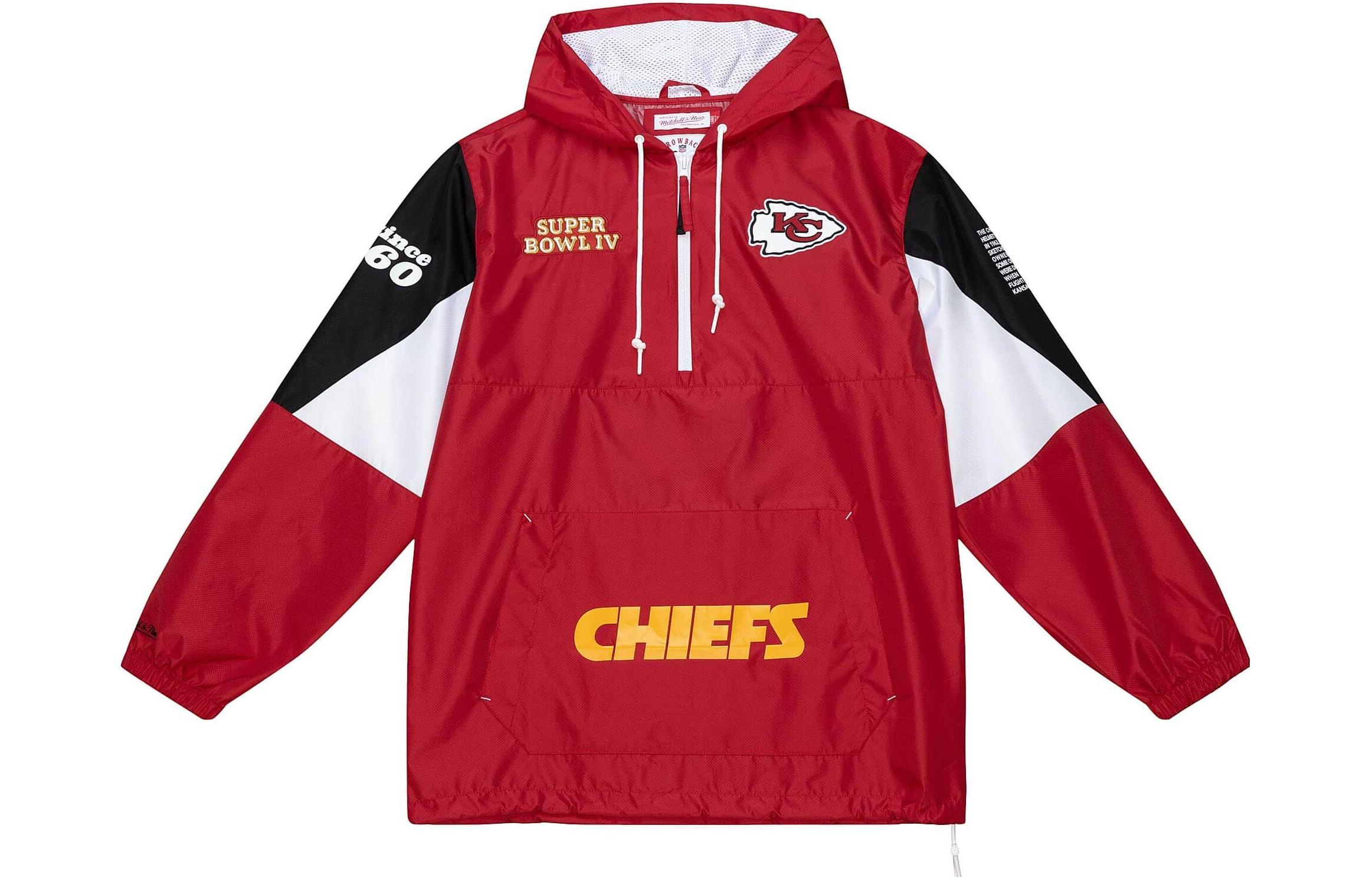 Mitchell Ness Mitchell & Ness Red Letter Print Pullover Casual Sweatshirt for Men FPHD6293-KCCYYPPPRDCA