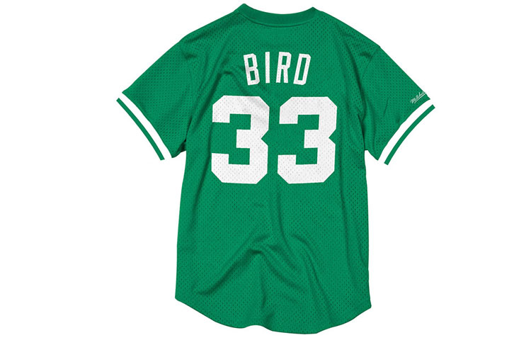 Lookbook ミッチェル＆ネス レトロバスケットボールジャージ風Tシャツ ユニセックス. NNMPSC19040-BCEKYGN86LBI