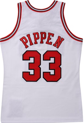 Mitchell Ness Mitchell & Ness Retro Basketball Jersey Scottie Pippen #33 Chicago Bulls White Unisex AJY44952-CBU97SPIWHIT Lookbook Mitchell Ness Mitchell & Ness Retro Basketball Jersey Scottie Pippen #33 Chicago Bulls White Unisex AJY44952-CBU97SPIWHIT