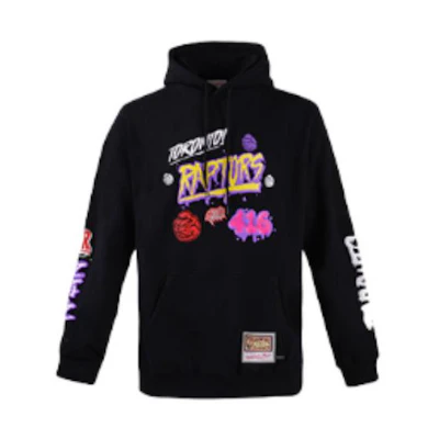 Mitchell Ness Mitchell & Ness Retro Hoodie Orlando Magic Tracy McGrady #1 Black Unisex MNHD19-16