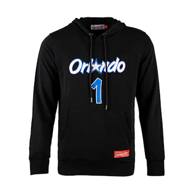 Mitchell Ness Mitchell & Ness Retro Lakers Half-Zip Hoodie Jacket Black Unisex HFZPDA19008-LALBLCK