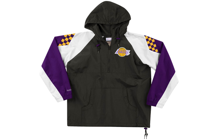 Mitchell Ness Mitchell & Ness Retro Logo Pullover Hoodie Unisex Red HDLSAJ18004-HROSCHT1