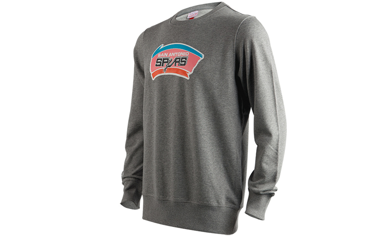 Mitchell Ness Mitchell & Ness Retro Patchwork Pullover Miami Heat Unisex Hoodie Black FCNKDA18014-MHEBLCK