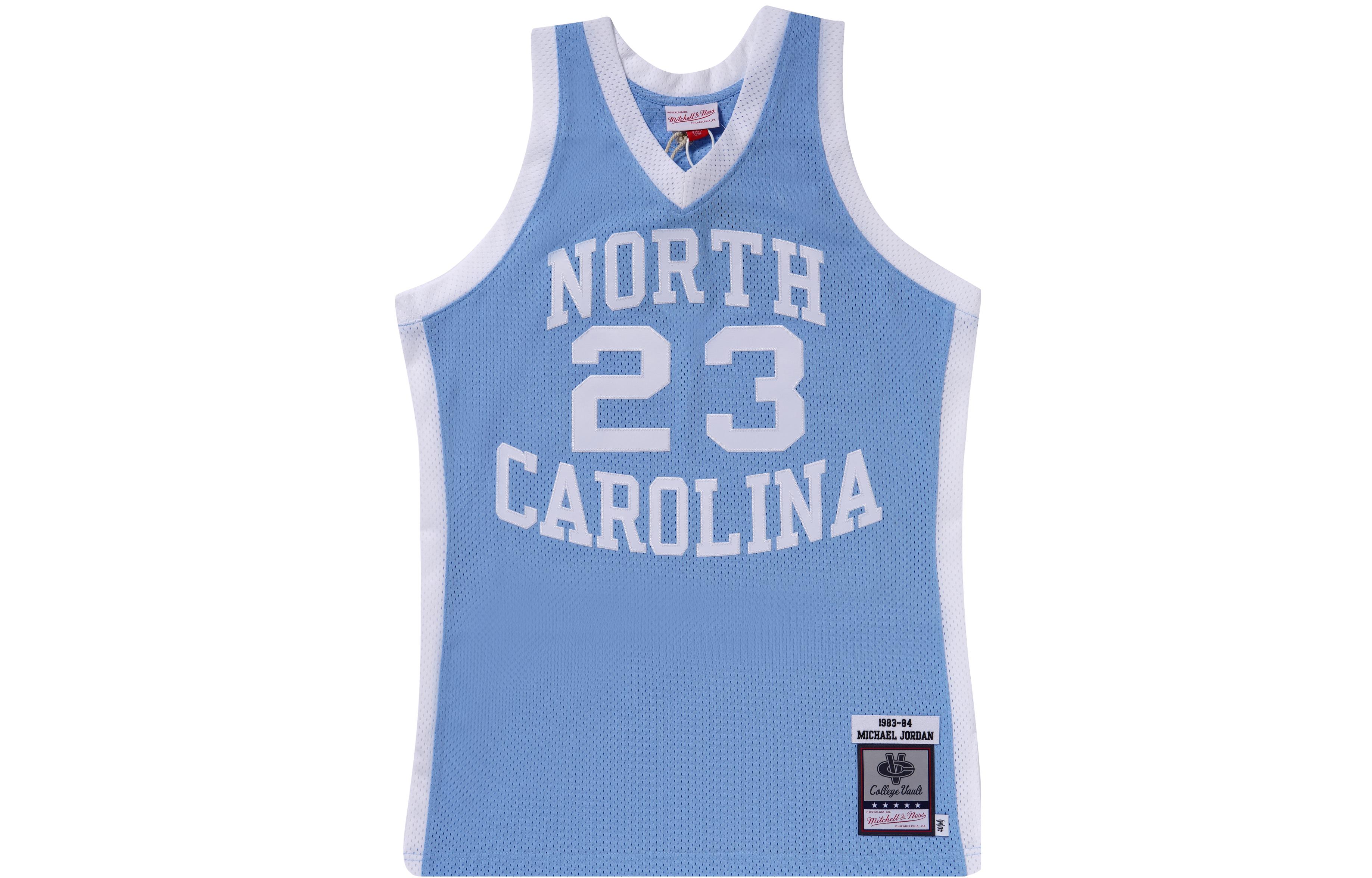Mitchell Ness Mitchell & Ness Retro Mesh Basketball Jersey 83-84 Chicago Bulls #23 Michael Jordan Blue Unisex. AJY54495-UNC83MJOLTBL