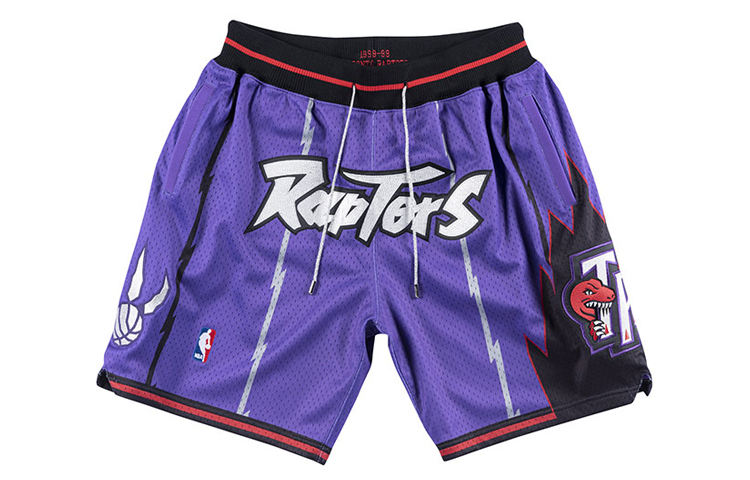 Order Mitchell & Ness Retro Mid-Rise Loose Fit Celana Basket Unisex. SHORBW18055-TRAPURP