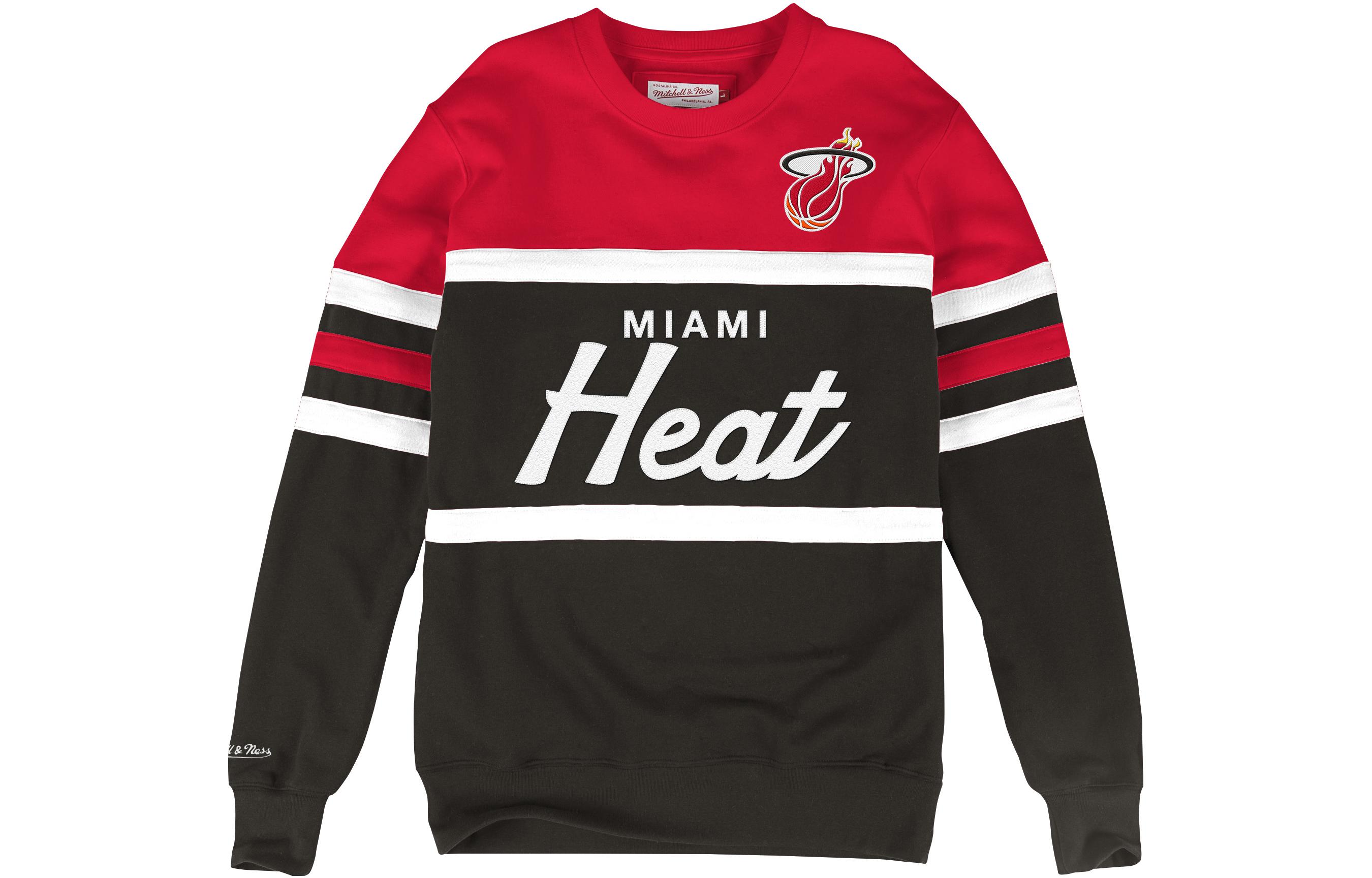 Mitchell Ness Mitchell & Ness Retro Pullover Letter Patchwork Sweatshirt Red Men FCPO3400-CBUYYPPPSCAR