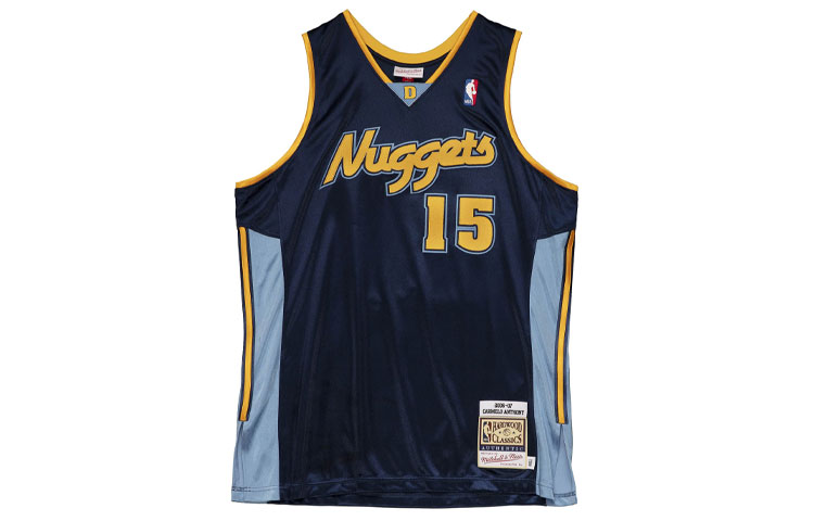 Mitchell Ness Mitchell & Ness Retro Sports Letter Print Basketball Tank Top - AJY4GS20031-DNUNAVY06CAN