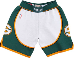 Order Mitchell Ness Retro Supersonics Durant Celana Basket Putih Pria. SHOREY18121-SSUWHIT07