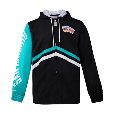 Mitchell Ness Mitchell & Ness San Antonio Spurs Heavyweight Satin Jacket Black () OJBF5516-SASYYPPPBLCK