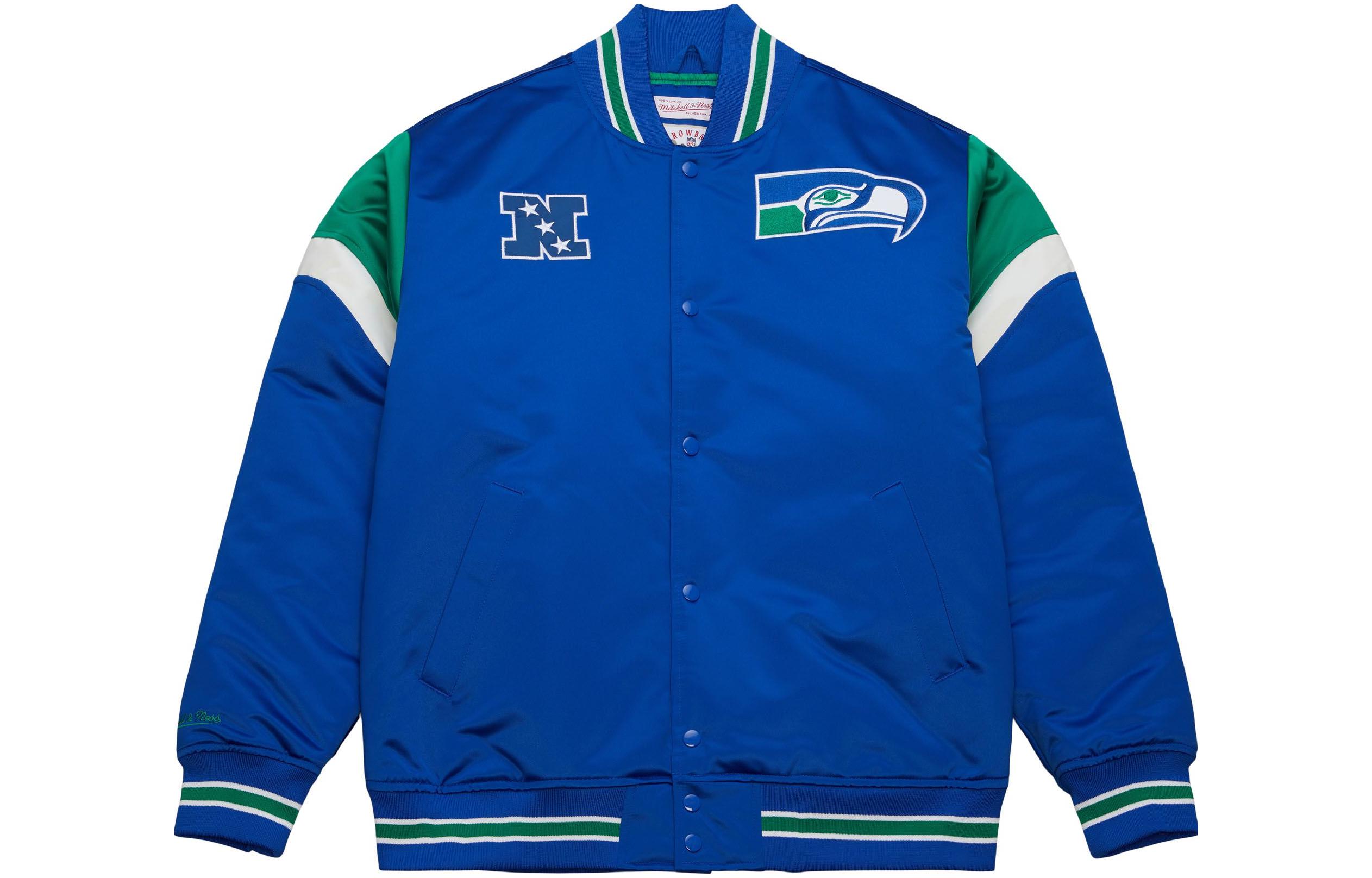 Mitchell Ness Mitchell & Ness Seattle Supersonics Heavyweight Satin Jacket Green () OJBF5516SSUYYPPPKYGN