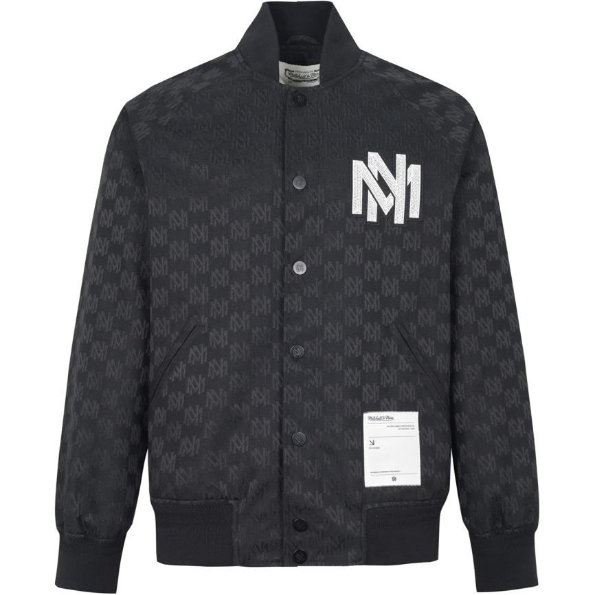 Mitchell Ness Mitchell & Ness Solid Black Casual Graphic Hoodie FPHD4987-PSTYYPPPBLCK