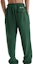 Sizing Mitchell Ness Mitchell & Ness Solid Color Embroidered Logo Casual Pants Unisex Dark Green MNRQAWTOHP033-GRN