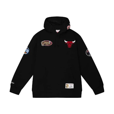 Mitchell Ness Mitchell & Ness Solid Color Logo Zip-Up Long Sleeve Jacket OJZP5008-LAFYYPPPBLCK