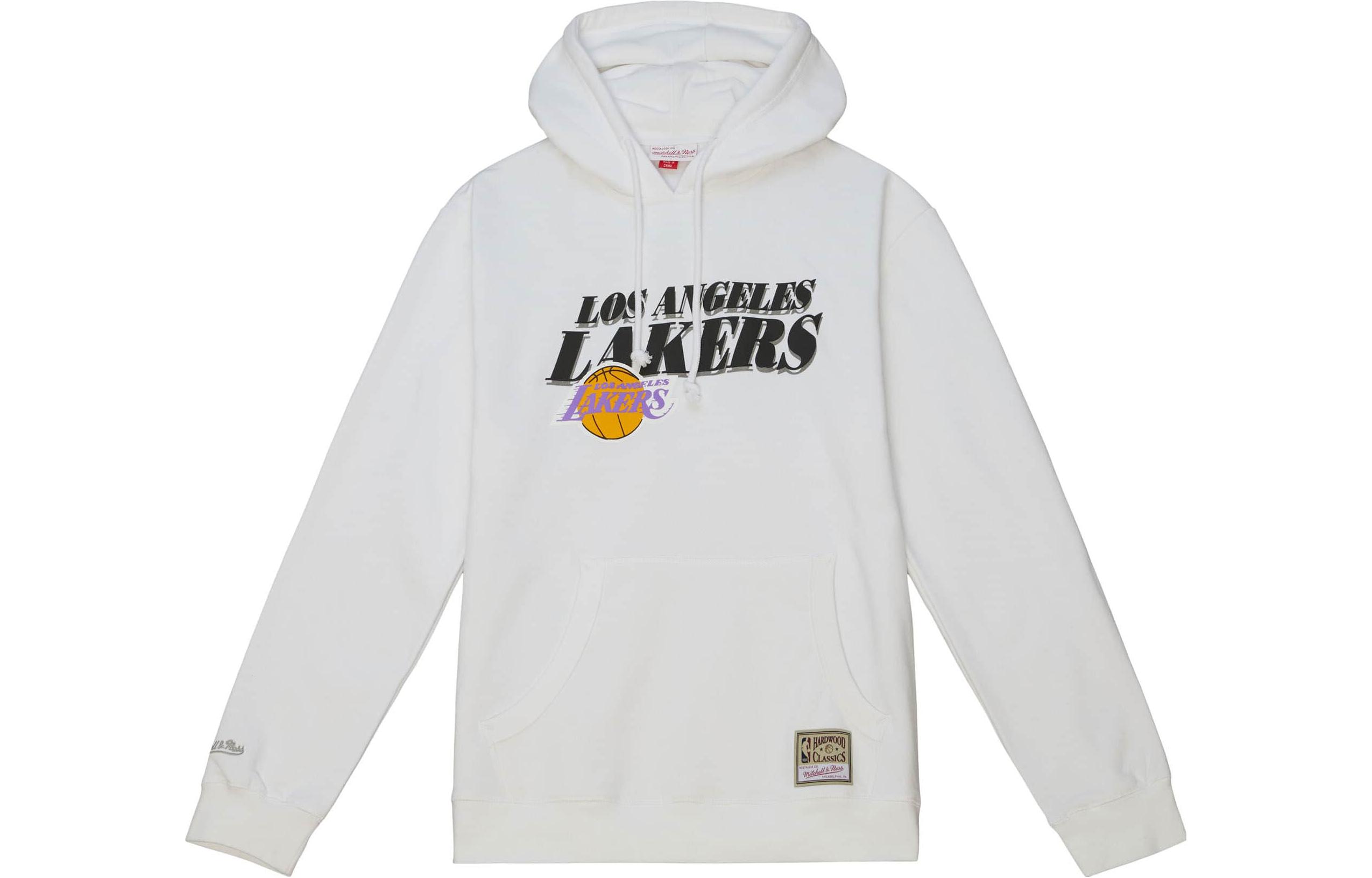 Mitchell Ness Mitchell & Ness Solid Letter Print Pullover Hoodie Navy Blue FPHD4987-TMLYYPPPROYA