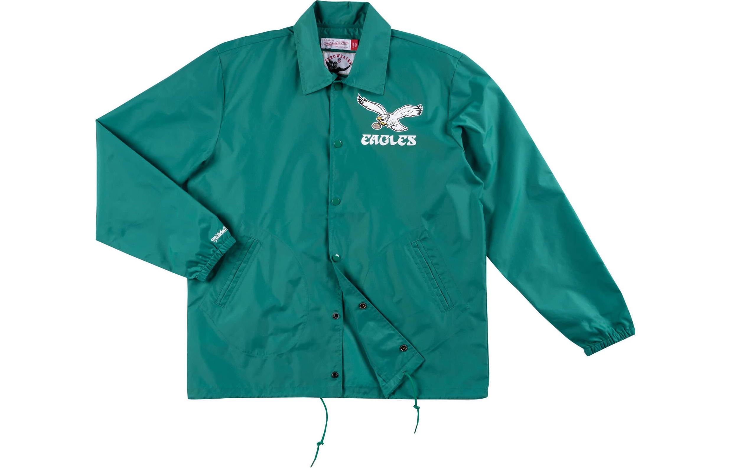 Mitchell Ness Mitchell & Ness Solid V-Neck Letter Print Jacket Men’s Blue OJPO4996-LADYYPPPROYA