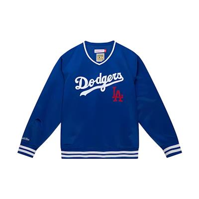 Mitchell Ness Mitchell & Ness Split High-Neck Zip Jacket in Navy Blue OJZP5008-RSLYYPPPNAVY