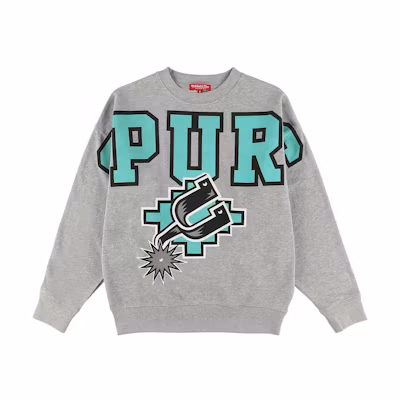 Mitchell Ness Mitchell & Ness Spurs Retro Patchwork Pullover Sweatshirt Multicolor FCNKDA18014-SASBLCK