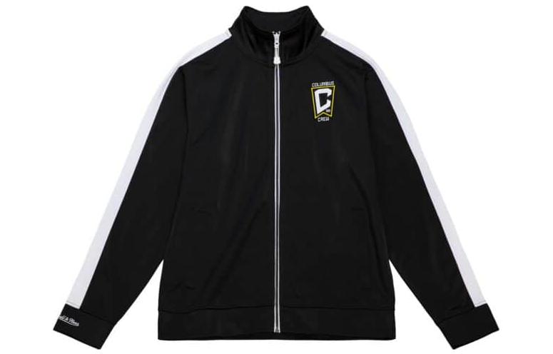 Mitchell Ness Mitchell & Ness SS23 Black Loose-Fit Graphic Long-Sleeve Sweatshirt BMPHMO22264-CBNBLCK