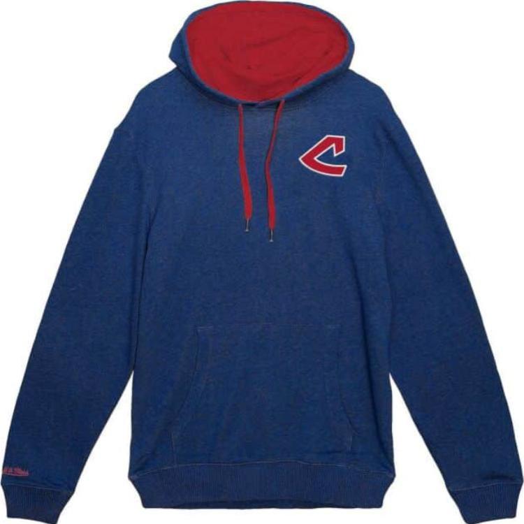 Mitchell Ness Mitchell & Ness SS23 Letter Print Black Hoodie Men’s Long Sleeve Pullover FPHD5901-MBUYYPPPBLCK